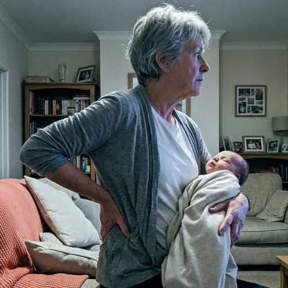 Baby Holding Pillow That Spares Your Back